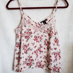 Silk Floral Top